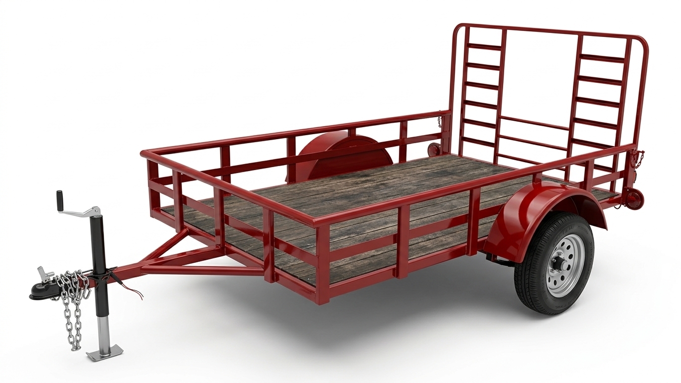 Remolque Cama Baja de 800 Kg.